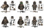 Military Series Custom Minifigures set of 6