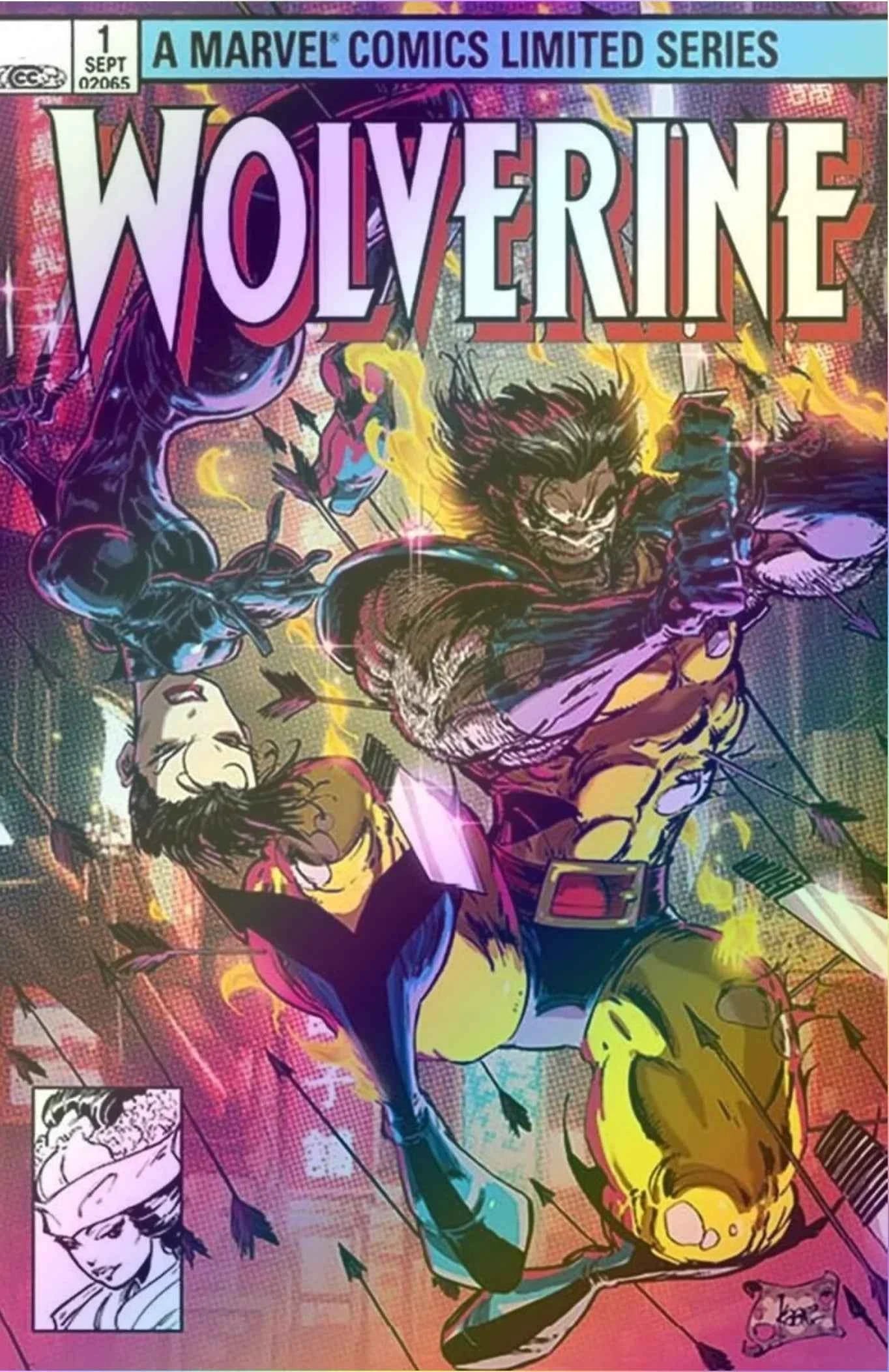 WOLVERINE #1 FACSIMILE EDITION (KAARE ANDREWS MEGACON EXCLUSIVE FOIL VARIANT) Main image