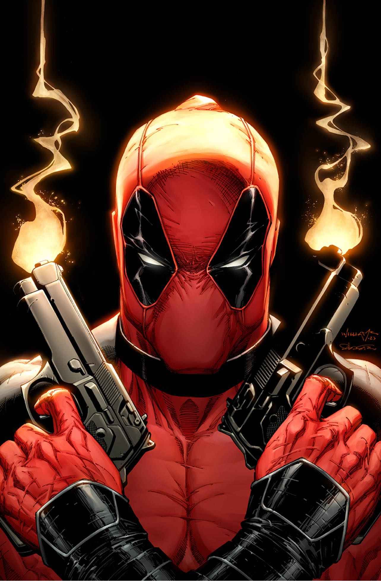 WOLVERINE #33 (SCOTT WILLIAMS EXCLUSIVE DEADPOOL VIRGIN VARIANT)(2023) COMIC BOOK Main image
