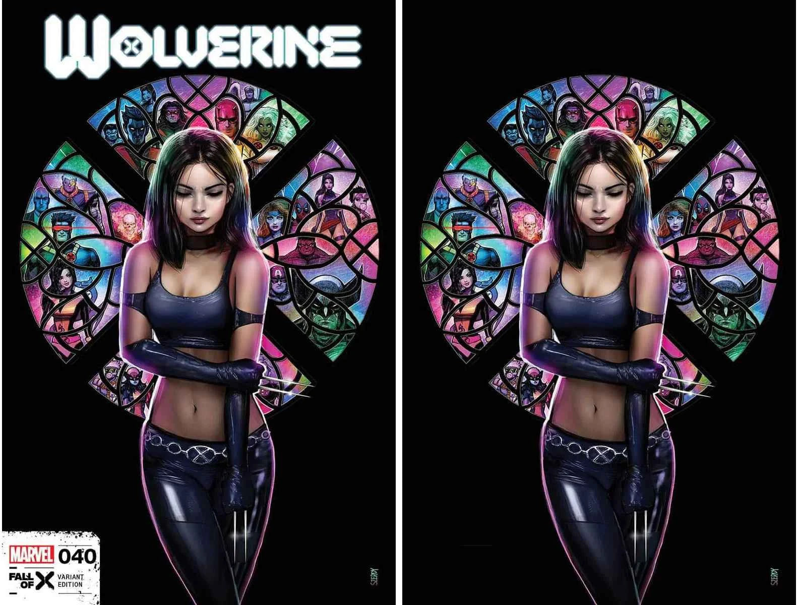 WOLVERINE #40 (NATHAN SZERDY EXCLUSIVE TRADE/VIRGIN VARIANT SET) Main image