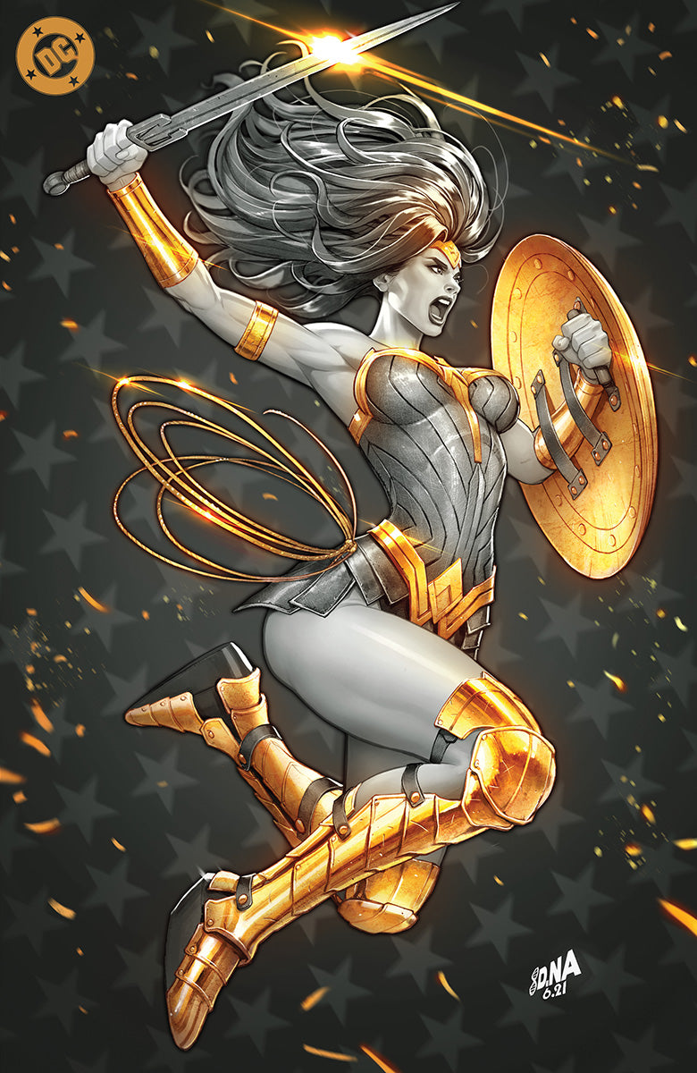 [FOIL] WONDER WOMAN #14 DAVID NAKAYAMA NYCC 2024 BLACK & GOLD EXCLUSIVE VIRGIN PREMIUM VAR (10/23/2024)
