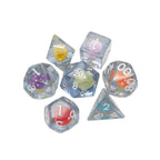 Woodland Trip - 7 Piece DnD Dice Set | Acrylic RPG Gaming Dice - Collectors World Toys
