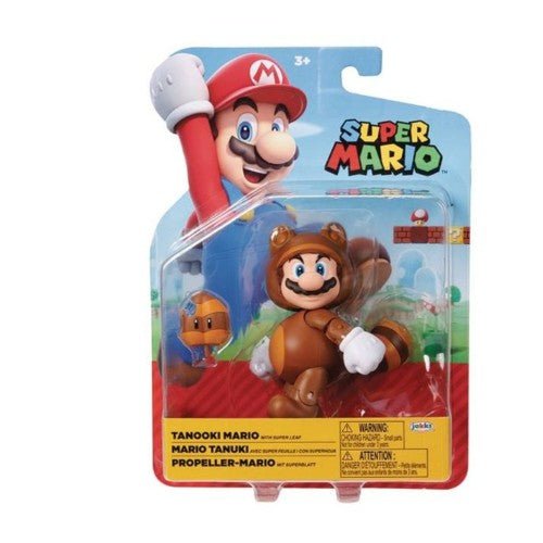 World of Nintendo Mario 4" Action Figure - Select Figure(s) - Collectors World Toys