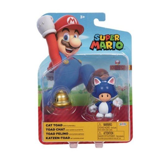 World of Nintendo Mario 4" Action Figure - Select Figure(s) - Collectors World Toys