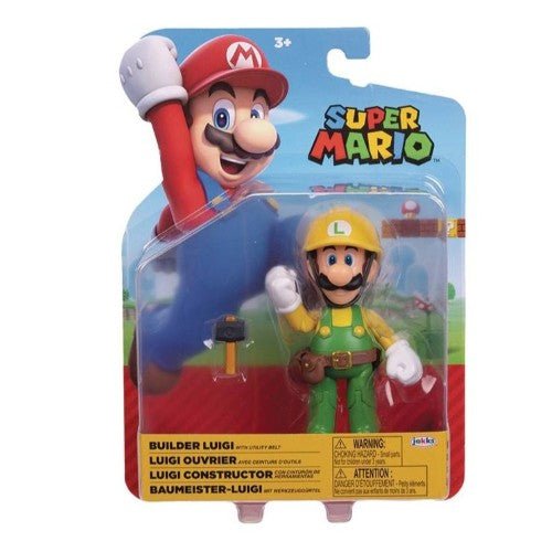 World of Nintendo Mario 4" Action Figure - Select Figure(s) - Collectors World Toys