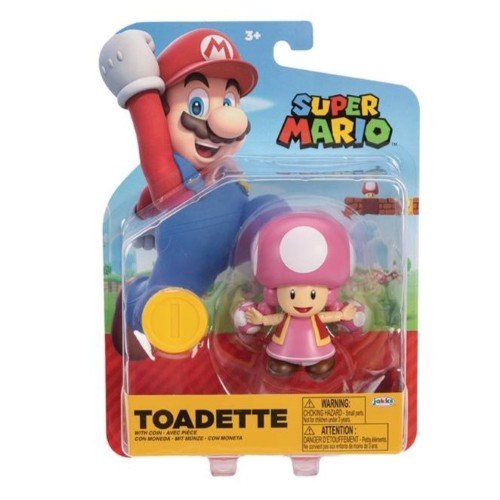 World of Nintendo Mario 4" Action Figure - Select Figure(s) - Collectors World Toys