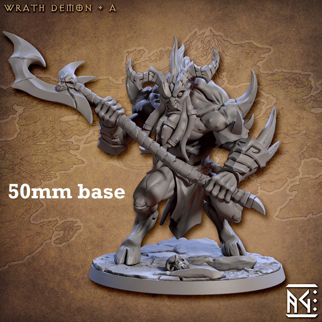 Wrath Demon: Sculpt A -