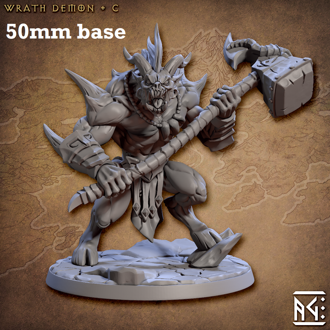 Wrath Demon: Sculpt C