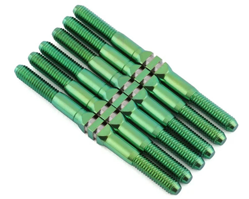 Custom Works Outlaw 5 HyperMax Ti Turnbuckles (Green)