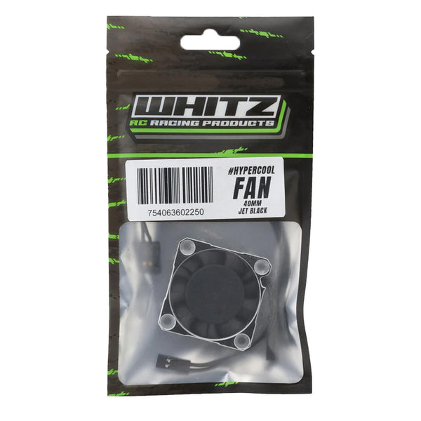 HyperCool Aluminum Cooling Fan - 40mm - Jet Black