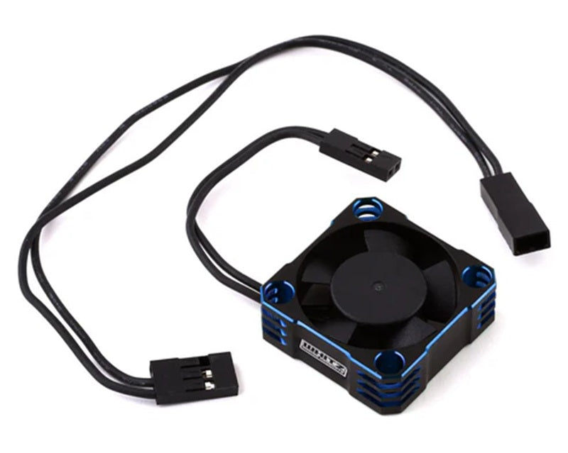 HyperCool Aluminum Cooling Fan - 30mm - Cool Blue