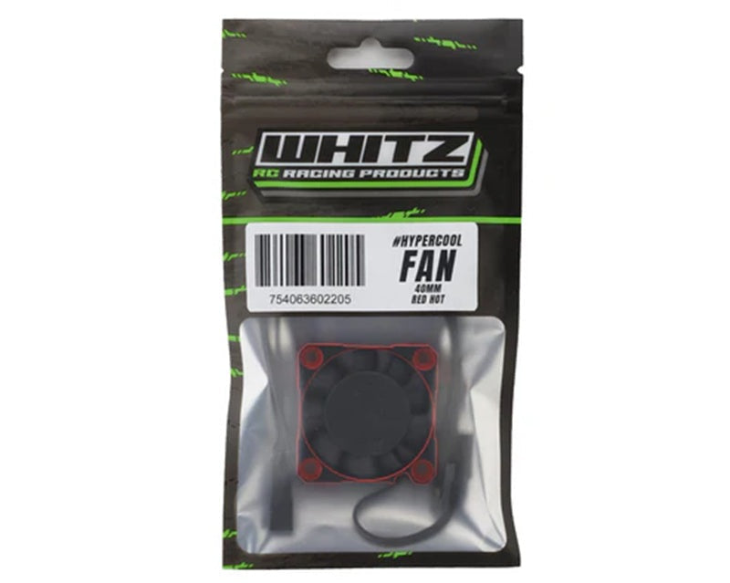 HyperCool Aluminum Cooling Fan - 40mm - Red Hot