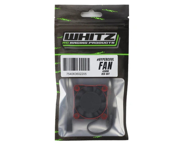 HyperCool Aluminum Cooling Fan - 40mm - Red Hot