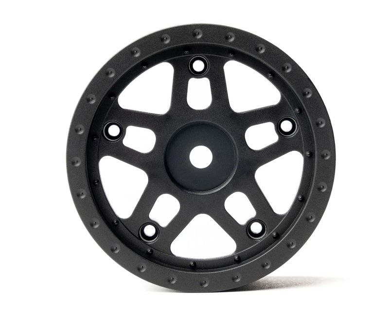 1/10 Whiplash Front 2.2" 12mm Sprint Car Wheels (2) (Blue)