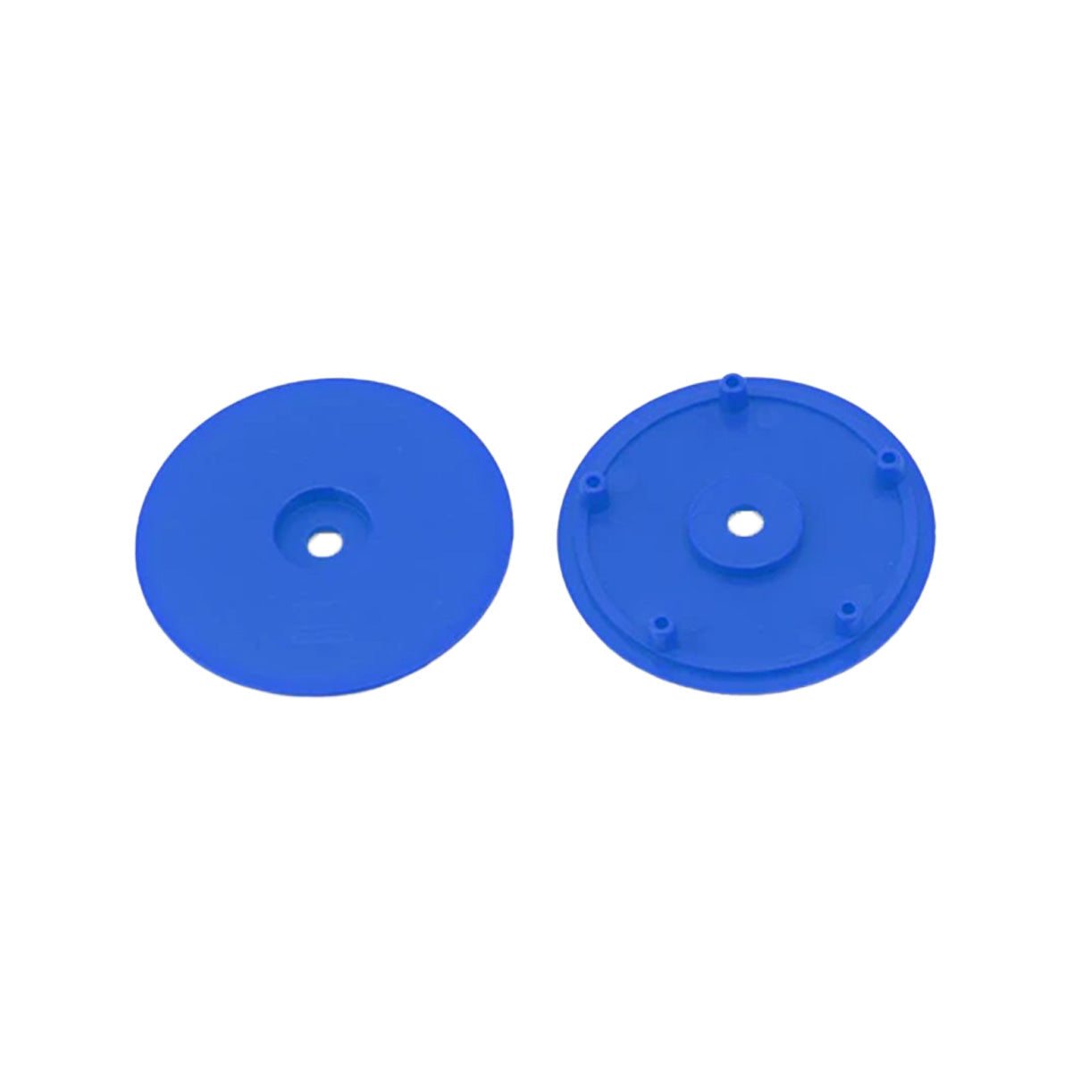 1/10 Whiplash Front 2.2" 12mm Sprint Car Wheels (2) (Blue)