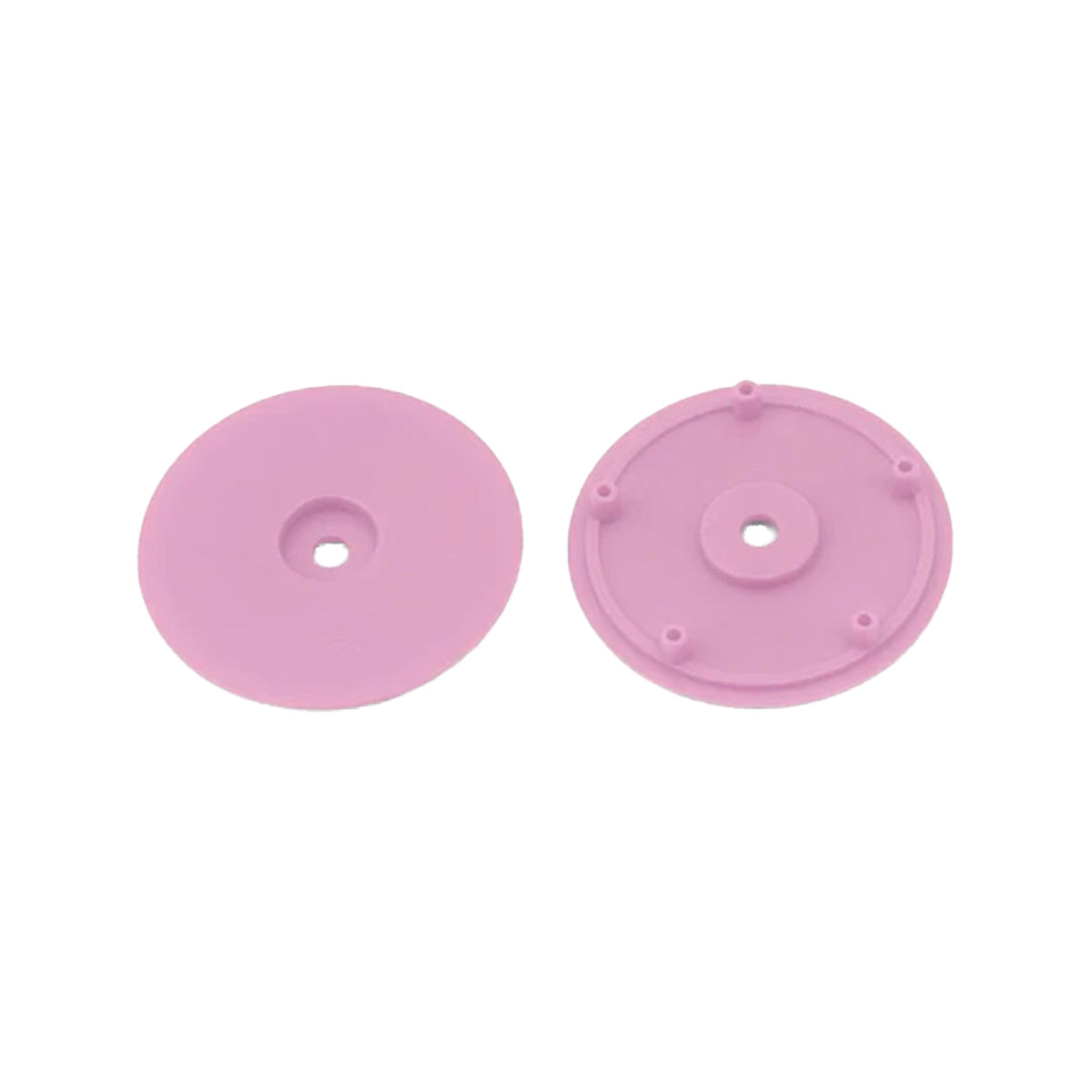 1/10 Whiplash Rear 2.2" 12mm Sprint Car Wheels (2) (Pink)