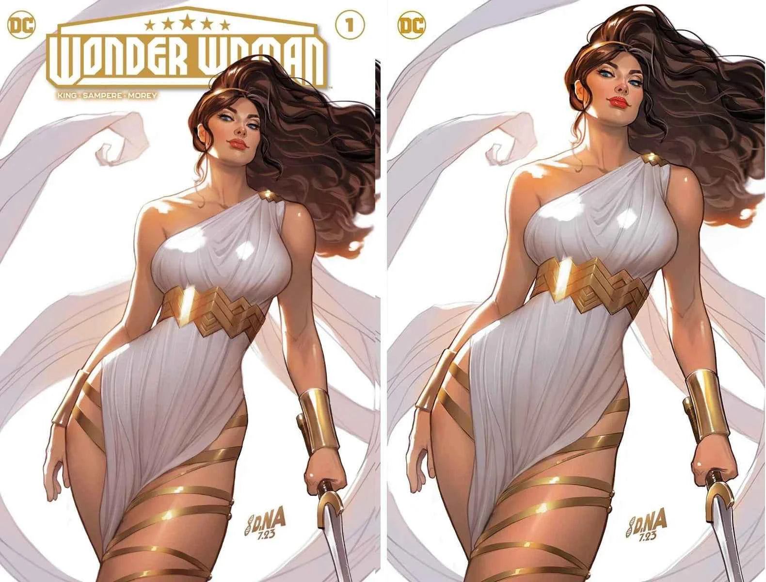 WONDER WOMAN #1 (DAVID NAKAYAMA EXCLUSIVE TRADE/VIRGIN VARIANT SET)(2023) Main image