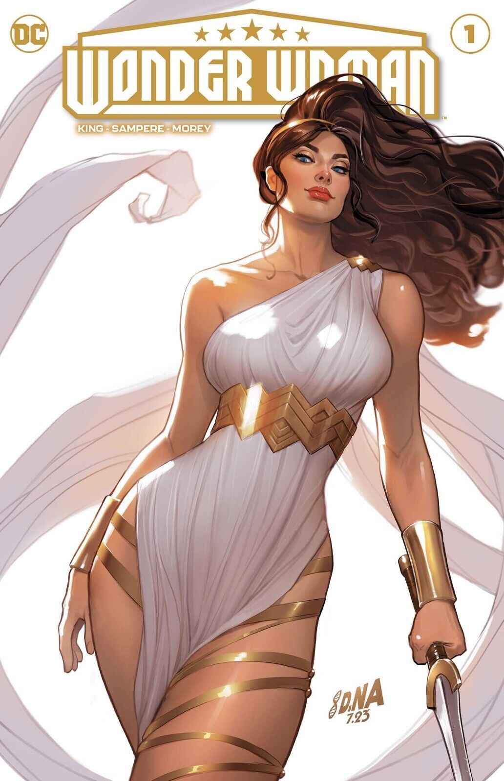 WONDER WOMAN #1 (DAVID NAKAYAMA EXCLUSIVE VARIANT)(2023) COMIC BOOK ~ DC Comics Main image