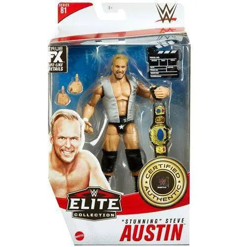 WWE Elite Collection Series 81 Action Figure - Select Figure(s) Stunning Steve Austin