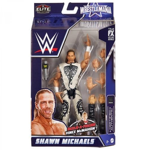 WWE WrestleMania 2022 Elite Action Figure - Select Figure(s) Shawn Michaels