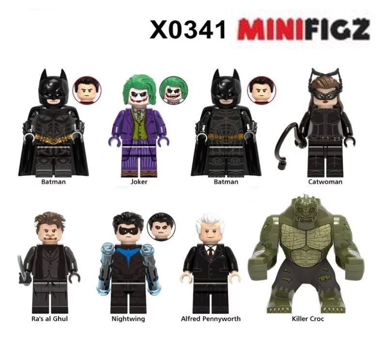Batman set of 8 Main image