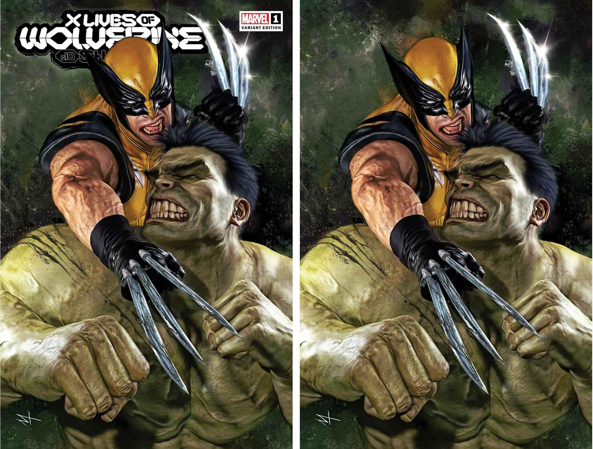 X LIVES OF WOLVERINE #1 (MARCO TURINI EXCLUSIVE TRADE/VIRGIN VARIANT SET)(2022) Main image