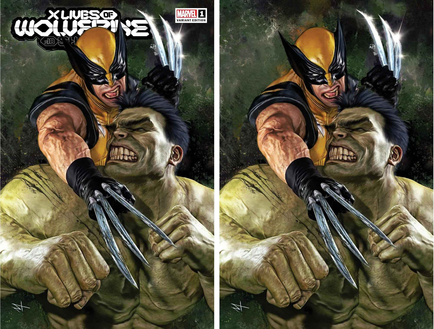 X LIVES OF WOLVERINE #1 (MARCO TURINI EXCLUSIVE TRADE/VIRGIN VARIANT SET)(2022)