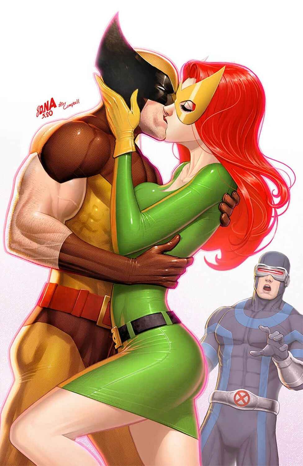 X-MEN #11 (DAVID NAKAYAMA EXCLUSIVE VIRGIN WOLVERINE VARIANT)(CAMPBELL HOMAGE) Main image