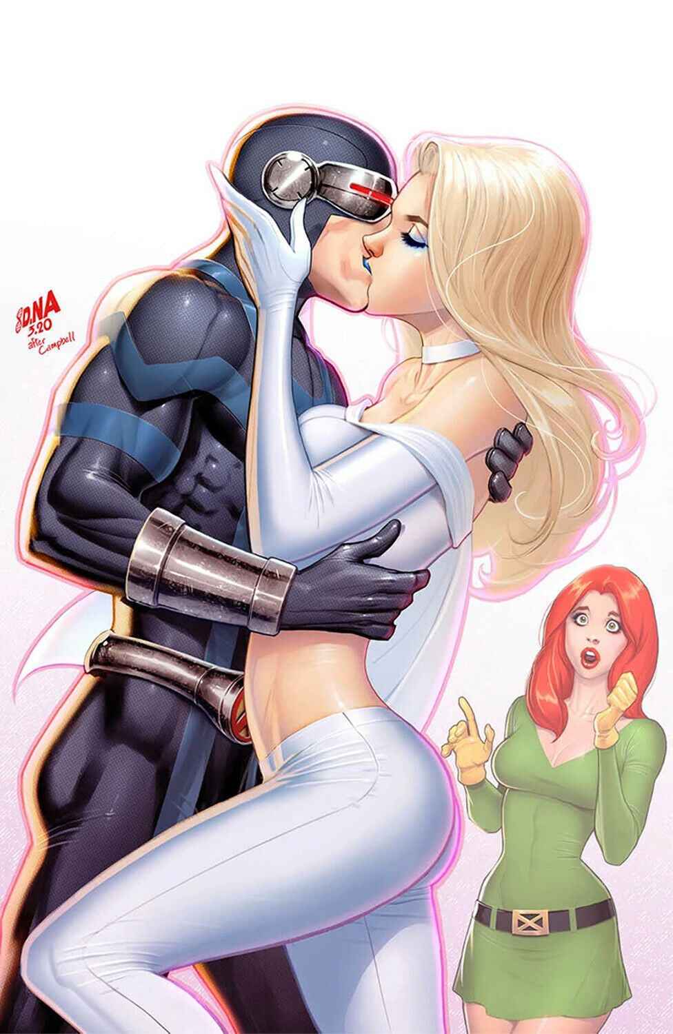 X-MEN #11 (DAVID NAKAYAMA EXCLUSIVE VIRGIN VARIANT)(CAMPBELL HOMAGE) Main image
