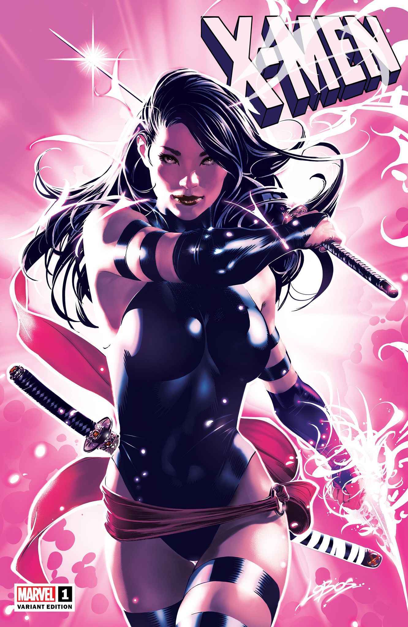 X-MEN #1 (PABLO "LOBOS" VILLALOBOS EXCLUSIVE VARIANT)(2024) COMIC BOOK Main image