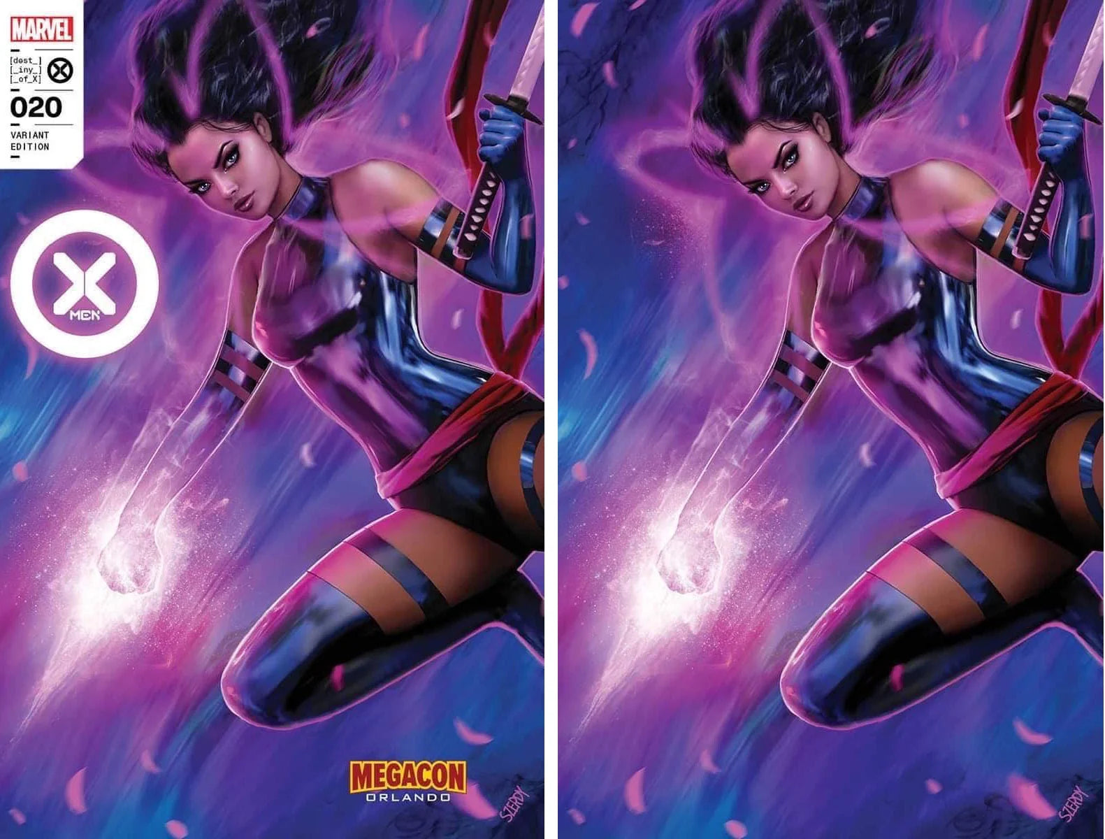 X-MEN #20 (NATHAN SZERDY MEGACON EXCLUSIVE TRADE/VIRGIN VARIANT SET) Main image