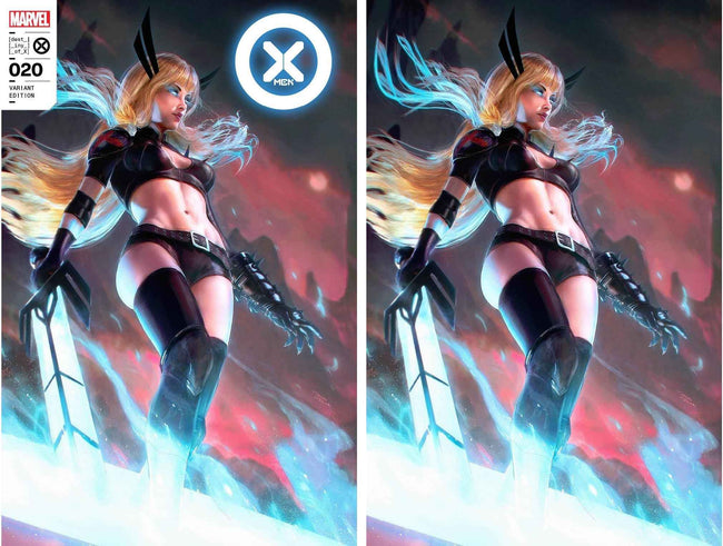 X-MEN #20 (TIAGO DA SILVA EXCLUSIVE TRADE/VIRGIN VARIANT SET)(2023) COMIC BOOK Hover Image