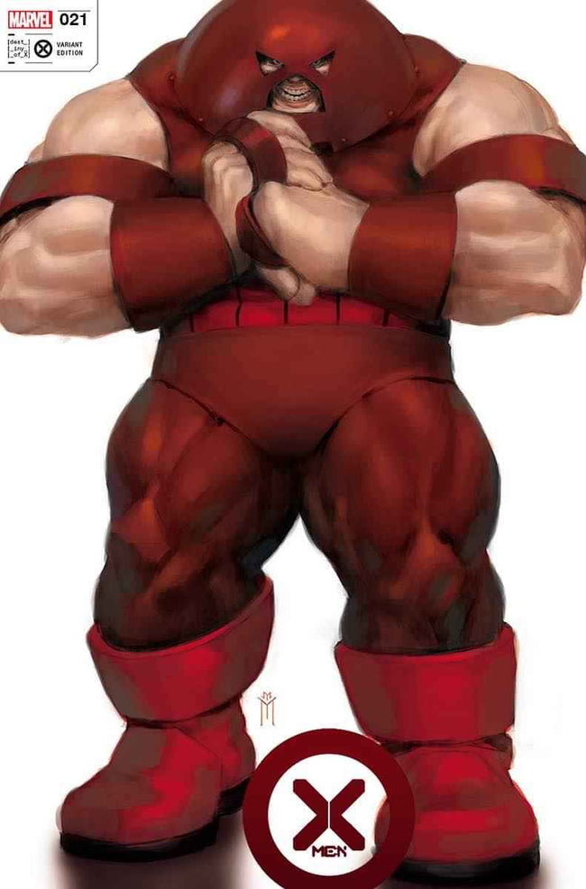 X-MEN #21 (MIGUEL MERCADO EXCLUSIVE JUGGERNAUT TRADE/VIRGIN VARIANT SET) ~ Marvel Comics Main Image
