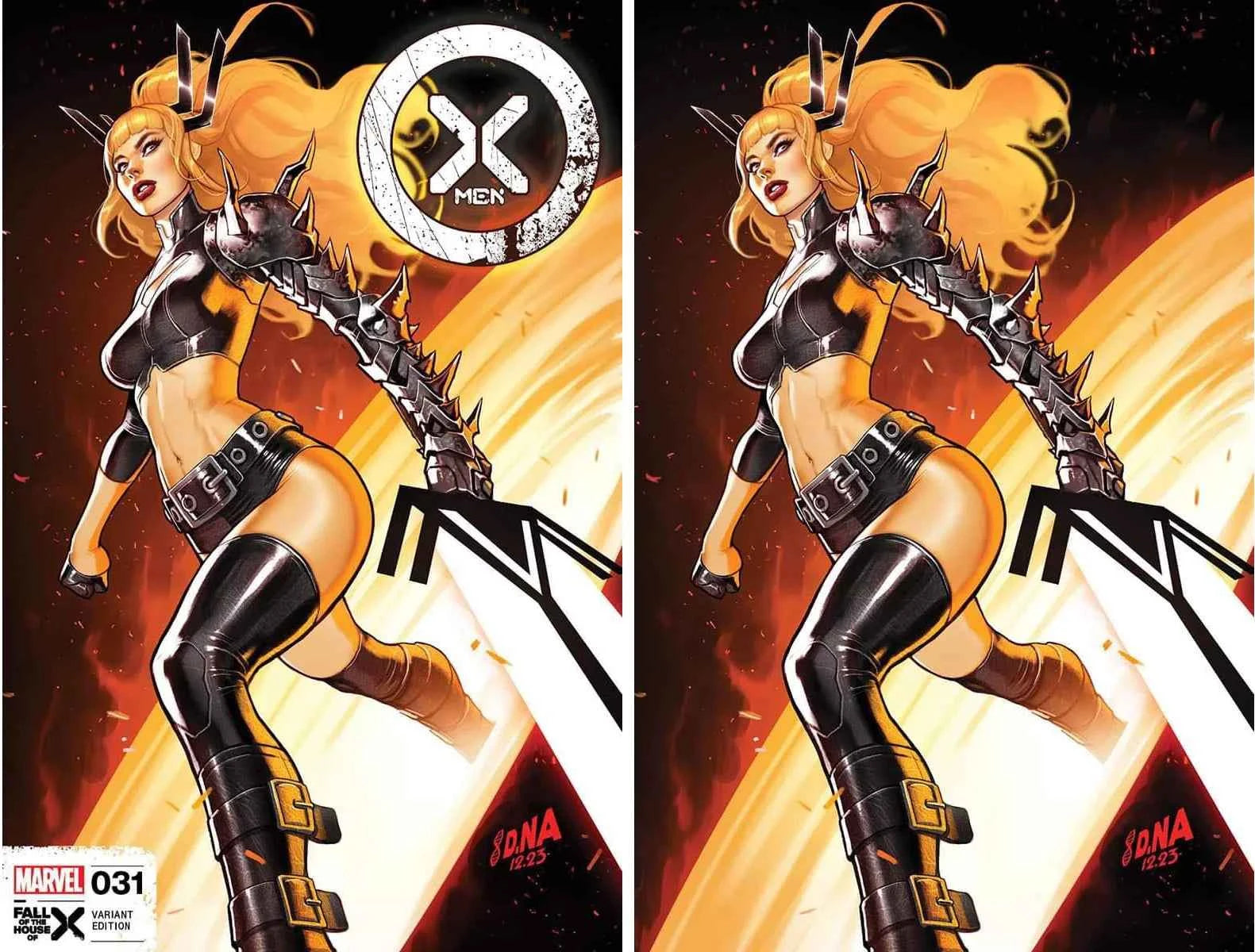 X-MEN #31 (DAVID NAKAYAMA EXCLUSIVE MAGIK TRADE/VIRGIN VARIANT SET) Main image