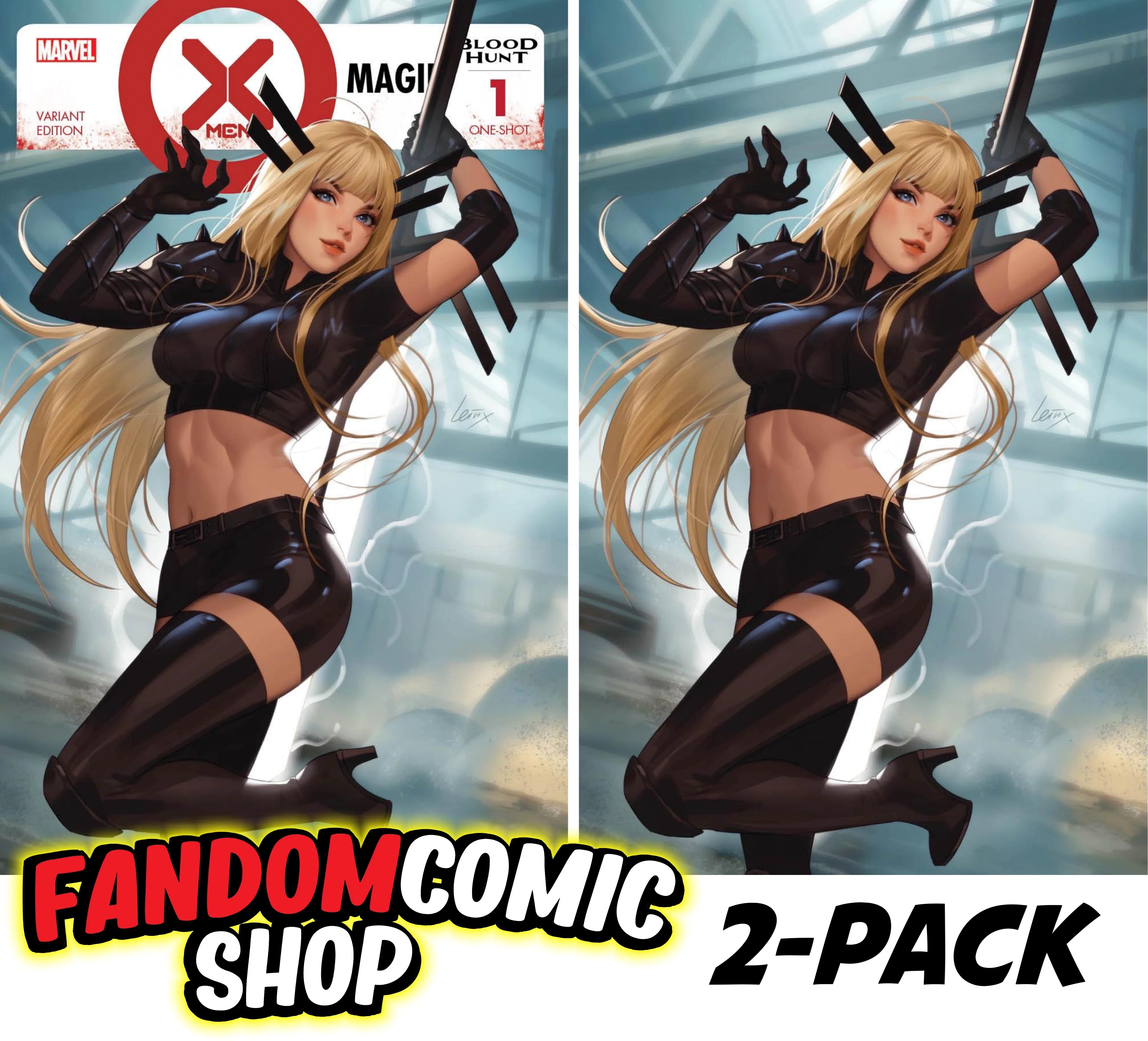 X-MEN: BLOOD HUNT - MAGIK #1 (LEIRIX LI EXCLUSIVE TRADE/VIRGIN VARIANT SET) Main image