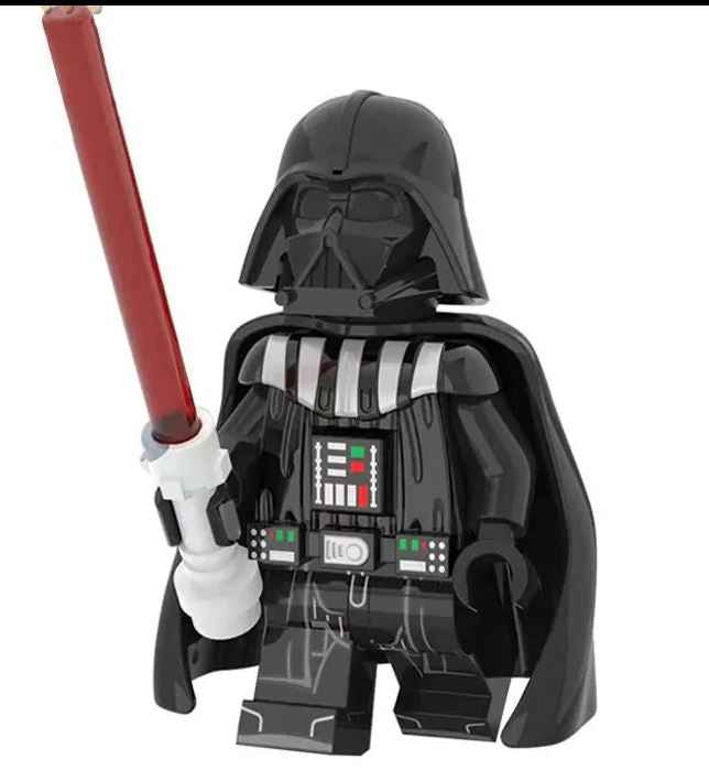 Dark Galactic Warlord Custom Minifig Main image