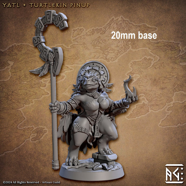 Yatl (Female Turtlekin Cleric)