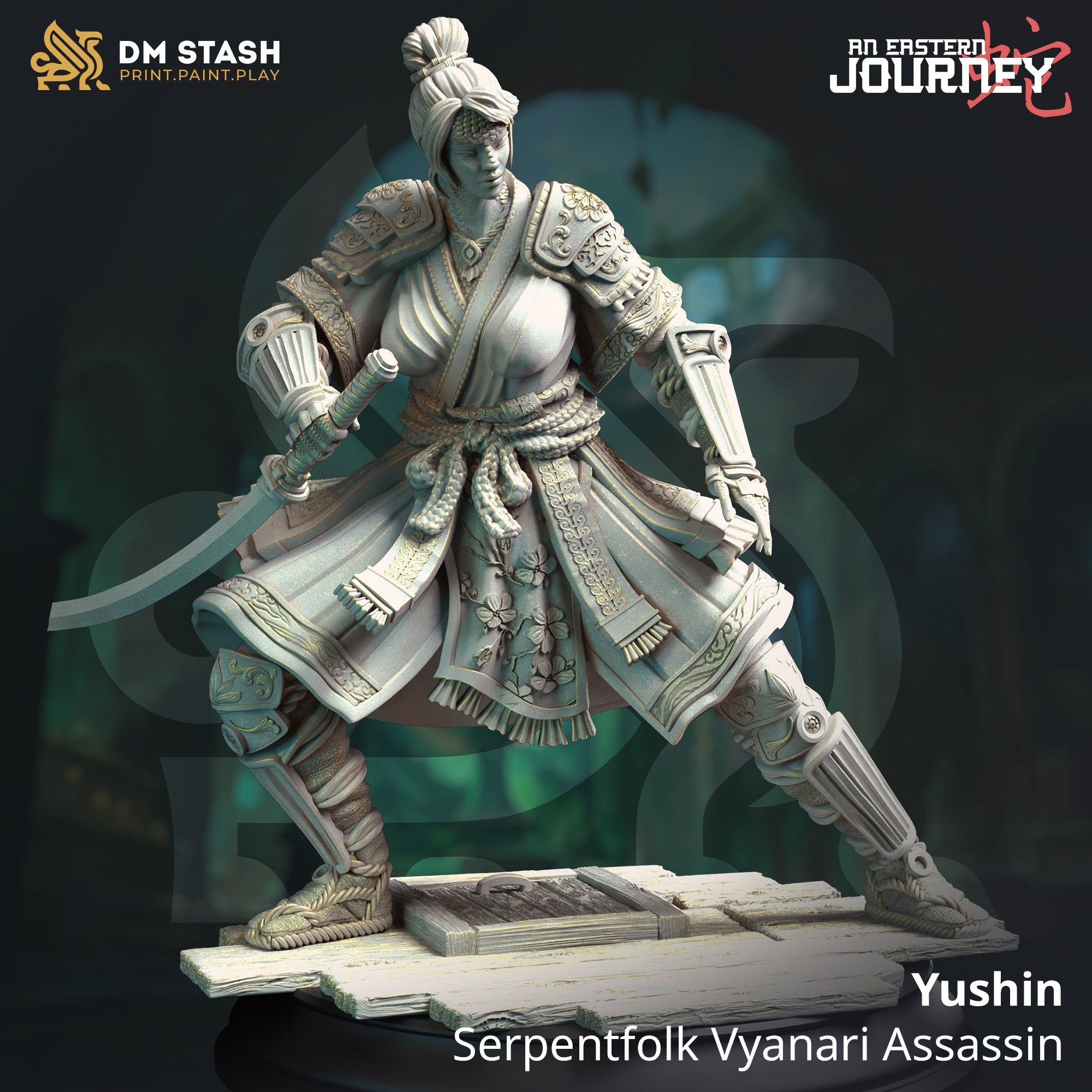 Yushin, Serpentfolk Vyanari Assassin (Female Yuan-ti Rogue) Main image