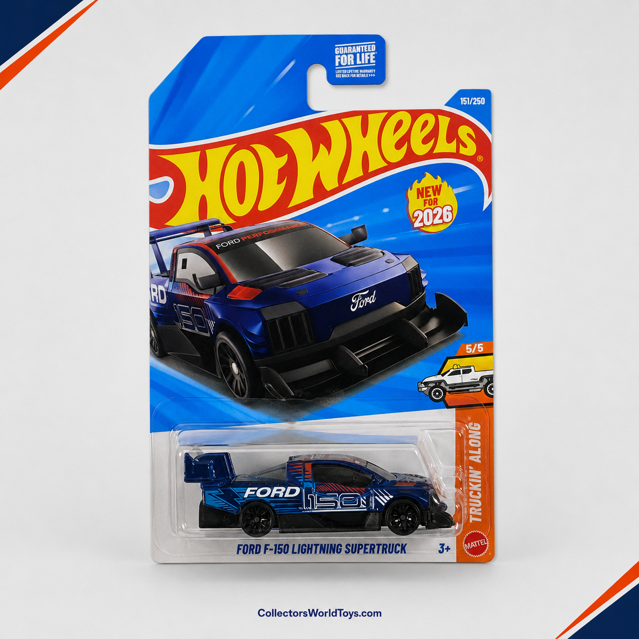 Hot Wheels Ford F-150 Lightning Supertruck | Truckin' Along Series 5/5 - 151/250 Main image