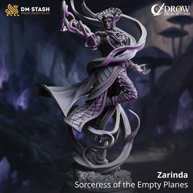 Zarinda, Sorceress of the Empty Planes (Female Immortal Sorceress) - Collectors World Toys Hover Image