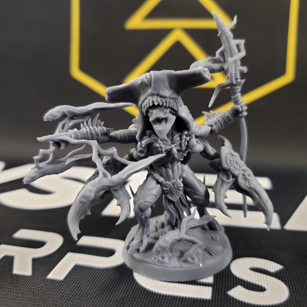 Zar'kash, Master of the Lightning Eels (Male Merfolk Beastmaster) -