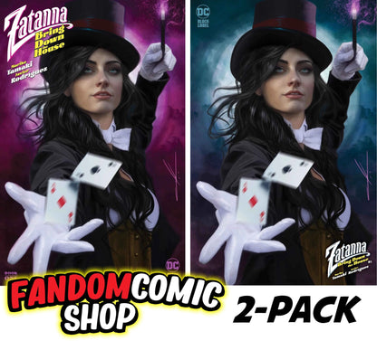 ZATANNA: BRING DOWN THE HOUSE #1 (CARLA COHEN EXCLUSIVE VARIANT A & B SET) ~ DC Black Label