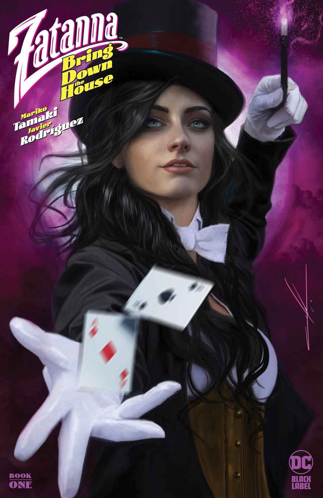 ZATANNA: BRING DOWN THE HOUSE #1 (CARLA COHEN EXCLUSIVE VARIANT) COMIC BOOK ~ DC Black Label Hover Image