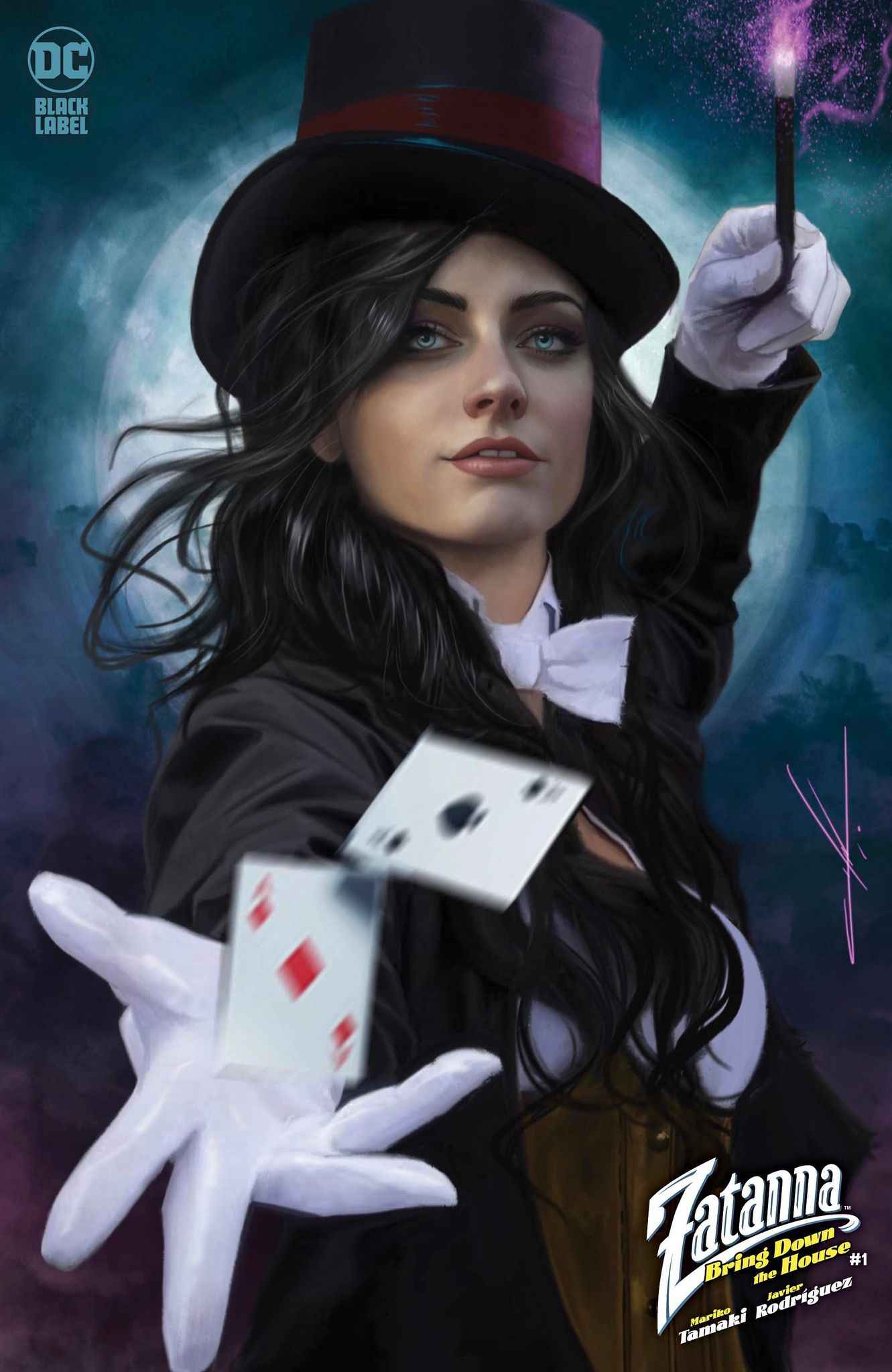 ZATANNA: BRING DOWN THE HOUSE #1 (CARLA COHEN EXCLUSIVE VARIANT B) COMIC BOOK ~ DC Black Label Main image