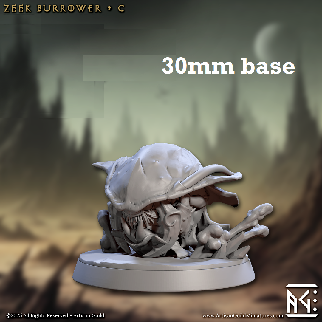 Zeek Burrower: Sculpt C (Trilobite Beast) Main image