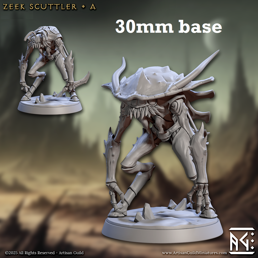 Zeek Scuttler: Sculpt A (Thri-kreen Warrior) Main image