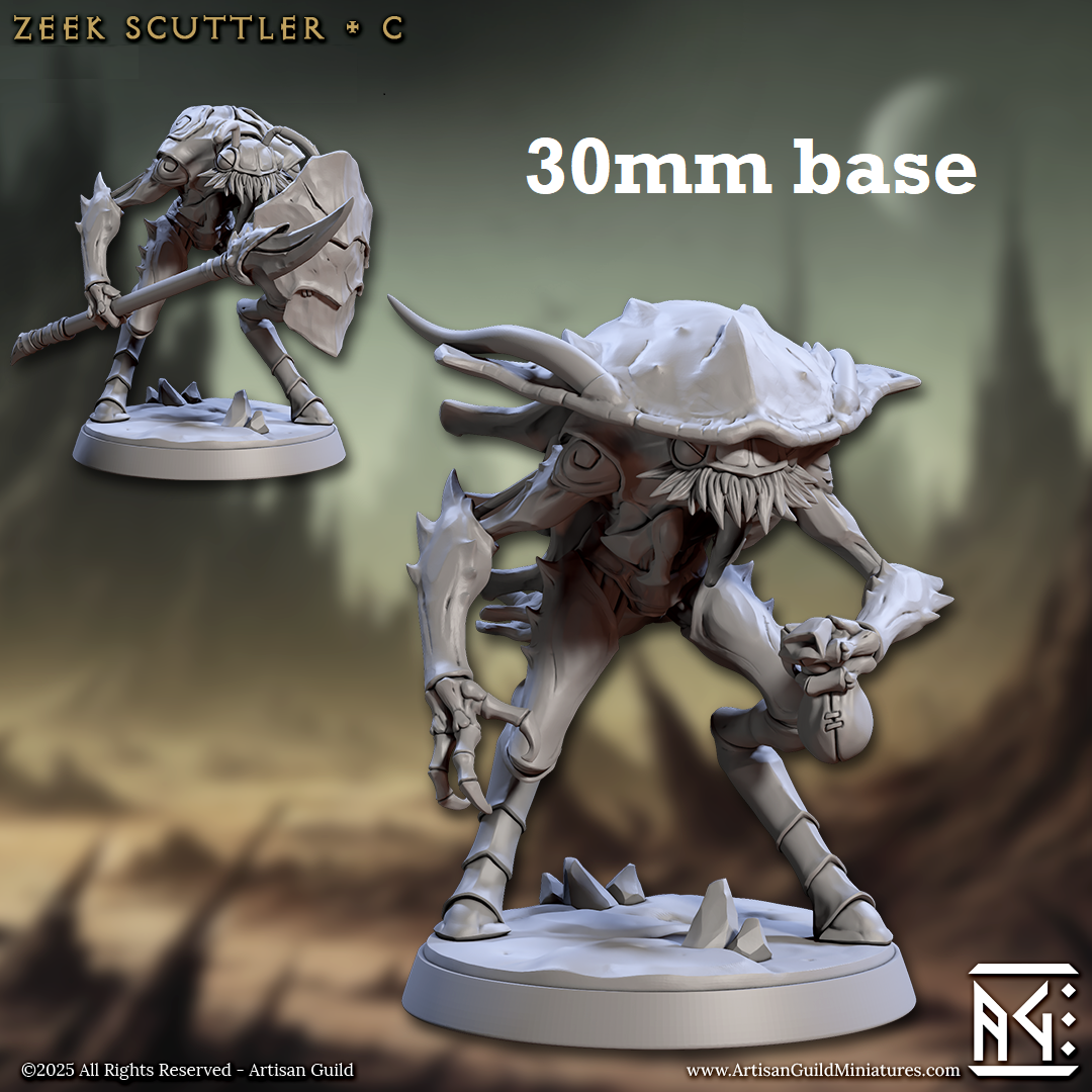 Zeek Scuttler: Sculpt C (Thri-kreen Warrior) Main image