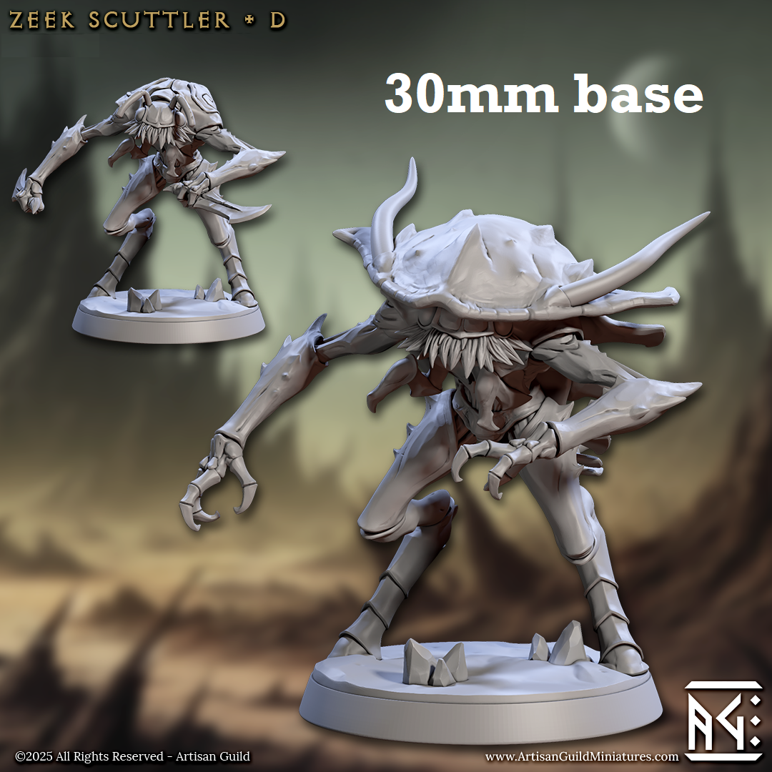 Zeek Scuttler: Sculpt D (Thri-kreen Warrior) Main image