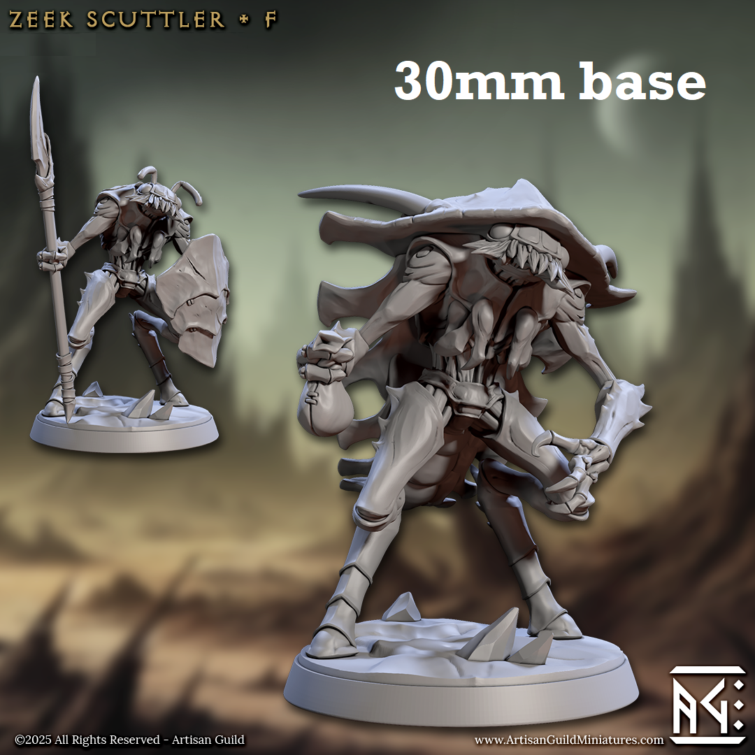 Zeek Scuttler: Sculpt F (Thri-kreen Warrior) Main image