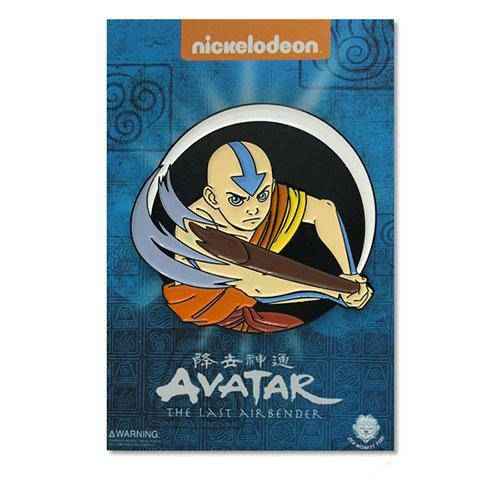 Zen Monkey: Aang - Avatar's Day Of Black Sun - Avatar: The Last Airbender Pin Main image